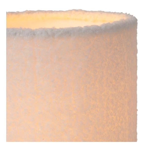 Lucide WOOLLY - Tischlampe - Ø 16 cm - 1xE14 - Beige - DETAIL 1